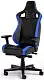 Геймерское кресло Noblechairs Epic Compact NBL-ECC-PU-BLU, черный/синий