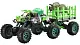 Радиоуправляемая игрушка Crazon Oversize Wheel Dinosaur Truck, зеленый