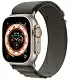 Умные часы Apple Watch Ultra GPS + Cellular 49mm, корпус из титана, ремешок Alpine зеленого цвета S/M