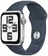 Умные часы Apple Watch SE 2 40mm Silver Aluminium Case with Storm Blue Sport Band S/M