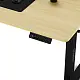 Masă de birou SENSE7 Nojo 140x70, pin negru