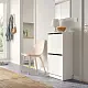 Тумба для обуви IKEA Bissa 2 отделения 49x28x93см, белый