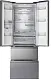 Холодильник Hisense RF632N4WIE1, серебристый