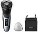 Aparat de ras Philips S3243/12, albastru deschis