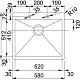 Кухонная мойка Franke Planar PPX 210-58 TL, нержавеющая сталь