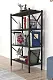 Стеллаж Fabulous 4 Shelves Metal, антрацит