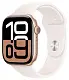 Smartwatch Apple Watch Series 10 GPS 42mm Rose Gold Aluminium Case with Light Blush Sport Band S/M