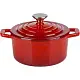 Oală Alpina Cast Iron Red, roșu