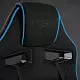 Scaun gaming SENSE7 Knight Fabric, negru/albastru
