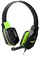 Căşti Defender Warhead G-320, negru/verde