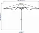 Umbrelă de gradină IKEA Ljustero 400cm, bej