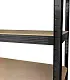 Etajeră SDGroup Strategic max.175 180x180x45cm, negru