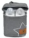 Термоизолятор для бутылочки Cangaroo Charlie, темно-серый