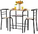 Set masă și scaune Costway HW54057NA, natural/negru