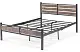 Pat Evger K-300 160x200cm, lemn negru