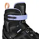 Роликовые коньки Spokey Quattro 4in1 38-41 (943431), черный/фиолетовый на tehnoparc.md Роликовые коньки Spokey Quattro 4in1 38-41 (943431), черный/фиолетовый