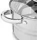 Set vase de gătit Konighoffer Bari Silver 6pcs, inox pe tehnoparc.md Set vase de gătit Konighoffer Bari Silver 6pcs, inox