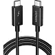 Cablu USB Ugreen Type-C to Type-C US501, negru pe tehnoparc.md Cablu USB Ugreen Type-C to Type-C US501, negru
