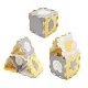 Covoraş-puzzle KinderKraft Luno Sharpes, galben