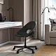 Scaun de birou IKEA Eldberget/Malskar rotativ, negru