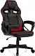 Компьютерное кресло SENSE7 Knight, черный/красный