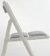 Стул IKEA Terje складной, белый/книса серый