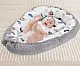 Cuib pentru bebeluși 4Play Baby Nest Tropic, gri pe tehnoparc.md Cuib pentru bebeluși 4Play Baby Nest Tropic, gri
