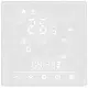 Termostat de cameră Moes MWHT-S02-GB-WH-MS, alb