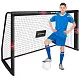 Poartă de fotbal Enero Football Goals 180x120x60cm, negru