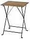 Masă pentru grădină IKEA Tarno 55x54cm, negru/cafeniu