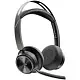 Căşti Poly Voyager Focus 2 Microsoft Teams Certified USB-C-C Headset +USB-C/A Adapter +Charging Stand, negru
