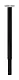 Masă de birou IKEA Lagkapten/Olov 140x60cm, gri-turcoaz/negru