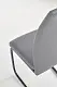 Scaun Halmar K371, gri/negru