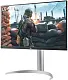 Monitor LG 27UP650-W, argintiu/negru