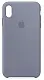 Husă de protecție Apple iPhone XS Silicone Case, gri