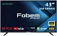 Телевизор Fobem MT43ES4000, черный