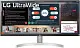 Monitor LG 29WN600-W, alb/negru