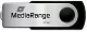 USB-флешка MediaRange MR911 32GB, черный/серебристый