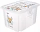 Container pentru jucării Keeeper Bambi 30L, transparent