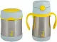 Set termose pentru copii Thermos B3000+BS535 BL, albastru/galben