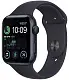 Smartwatch Apple Watch SE 2 44mm, carcasă din aluminiu, curea tip sport midnight