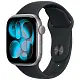 Smartwatch Apple Series 11 Space Gray Aluminium Case with Black Sport Band - S/M, MEV04