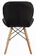 Scaun Jumi Velvet SD-940369, negru pe tehnoparc.md Scaun Jumi Velvet SD-940369, negru