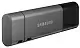 Flash USB Samsung DUO Plus 32GB, negru/gri