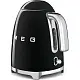 Fierbator de apa Smeg KLF03BLEU, negru pe tehnoparc.md Fierbator de apa Smeg KLF03BLEU, negru
