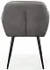 Scaun Halmar K429, gri/negru