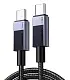 USB Кабель Ugreen Type-C to Type-C 2m, серый