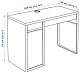 Masă de birou IKEA Micke 105x50cm, antracit/roșu