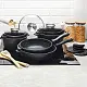 Set vase de gătit Konighoffer Pollo 14pcs, negru