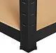 Стеллаж FunFit Metal Storage 150x75x30см, черный